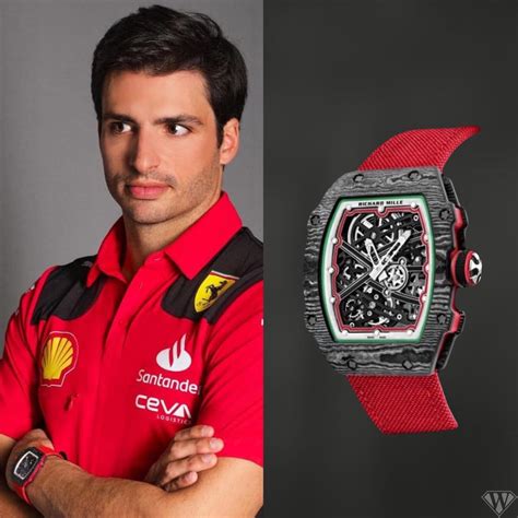 richard mille reloj carlos sainz|charles sainz Richard Mille.